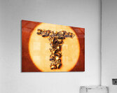 Vintage tea shop sign Acrylic Print