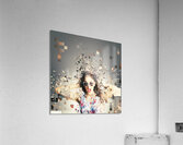 Pixel pinup in 3D printing download Acrylic Print