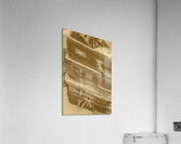 Vintage travel stack Acrylic Print