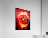 Kitchen red pepper art Acrylic Print