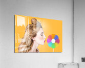 A motion of colours Acrylic Print