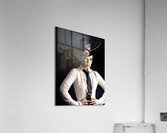 Performer In The Spotlight Acrylic Print