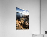 Beautiful rock covered coastline Acrylic Print