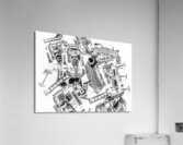 Kart speedway Acrylic Print