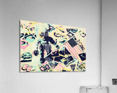 One small stamp for mankind Acrylic Print