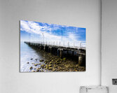 Old Wooden Pier Acrylic Print