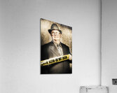 Astute fifties crime scene investigator Acrylic Print