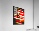 Danger bomb background Acrylic Print