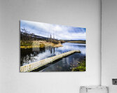 Tranquil wooden jetty Acrylic Print