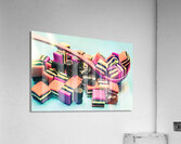 Sweet scoop of liquorice allsorts lollies Acrylic Print