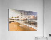 Soothing seaside scene Acrylic Print