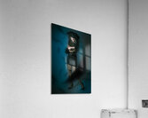 Soft dark beauty in full length creative fashion Acrylic Print