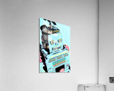 Retro robot reanimation Acrylic Print