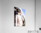 Pretty Young Fashion Model Acrylic Print