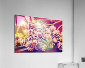 Floral flare Acrylic Print