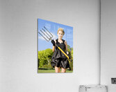 Killing Weeds With Killer Style Acrylic Print