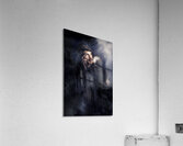 Anxious Australian SAS soldier on night watch Acrylic Print