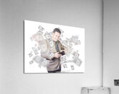 Businessman Holding Wallet Acrylic Print