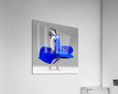 Beautiful Girl In Exquisite Fashion Style Dance Acrylic Print