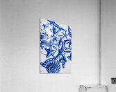 Blue reef abstract Acrylic Print