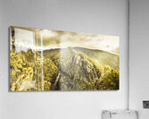 Cliffs steams and valleys Acrylic Print