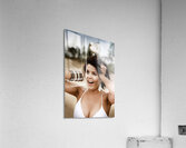 Surprised Woman Acrylic Print