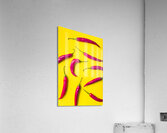 Purple peppers Acrylic Print