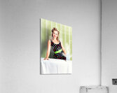 Fifties Classic Portrait Retro House Work Woman Acrylic Print