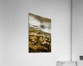 Dark skies on ocean shores Acrylic Print