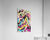 Pop art moes Acrylic Print