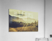 Rays of dusk Acrylic Print