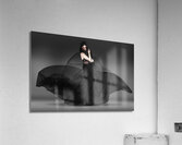 Black Fashion The Dark Movement In Motion Acrylic Print