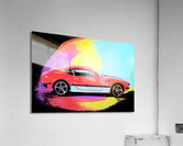 Color runs Acrylic Print