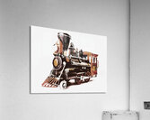 Steam engine express Acrylic Print