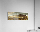 Wild West Mountain Panorama Acrylic Print