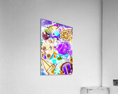 The beach below Acrylic Print