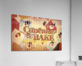 Cupcake BAKE 1958 Acrylic Print