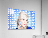 Vintage 1950 retro cleaning advertisement Acrylic Print