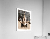 Sixties Classic Pin-Up Beauty In Vintage Fashion Acrylic Print