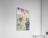 Cryptocurrency circuitry Acrylic Print