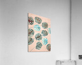 Pastel palm pop Acrylic Print