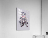 Dog wearing nerd glasses Acrylic Print