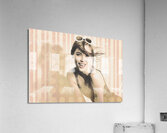 Hot summer day pin up model Acrylic Print