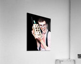 Business Geek Laughing On House Brick Phone Acrylic Print
