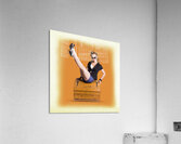 Fifties Sixties Style Fashion Model In Retro Shoes Acrylic Print