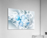 Blockchain network Acrylic Print