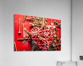 Messy love Acrylic Print