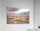 Hills and outback tracks Acrylic Print