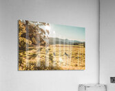 Meadows and mountains Acrylic Print