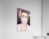 Funny Dentist Showing White Teeth And Big Smile Acrylic Print